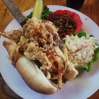 Red's Old 395 Grill - Pulled Pork Sandwhich at Red's Old 395 Grill. - New American Near Me - Carson City, Nevada