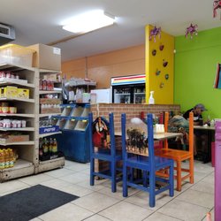 La Bodeguita - The restaurant is in the back of the store