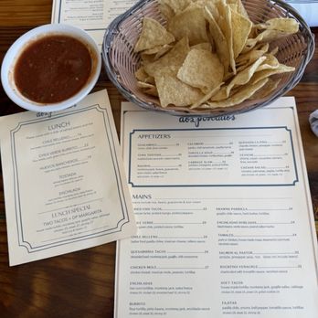 Dos Pescados - menu - Seafood Near Me - Aptos, California