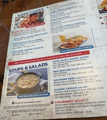 Menu photo 3 Bubba Gump Shrimp Monterey, CA