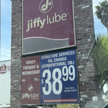Jiffy Lube Oil Change - Auto Repair Near Me - Fillmore, California