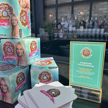 Harriet's Rooftop - Donut shoppe promotion :) - Cocktail Bars Near Me - Nashville, Tennessee