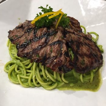 Mancora Peruvian Cuisine - Tallarines Verde con Bistec - Peruvian Near Me - Alhambra, California