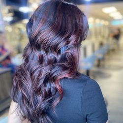 Hair by Quincy - The Colour Parlor - Red highlights