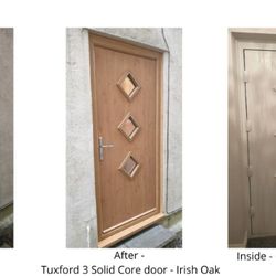 Honest Windows & Doors - Solid core door high security ultion as standard