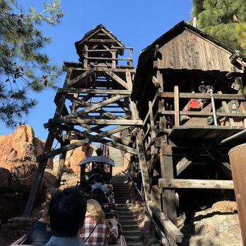 Big Thunder Mountain Railroad - Going up?! - Amusement Parks Near Me - Anaheim, California