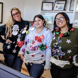 Nationwide Vision - Ugly Holiday Sweater Day was fun yet did not prevent true professionalism
