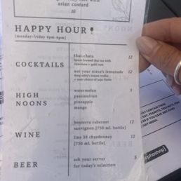 Happy hour Happy hour