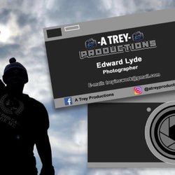 Triple M Designs - A BusCard Design & Printing was made for @ATreyProductions a photography business. GET YOURS NOW!
