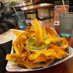 Cubanitas - Milwaukee - Plantain Platter with Guacamole