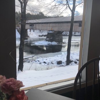 Covered Bridge Farm Table - View from our table - American Near Me - Campton, New Hampshire
