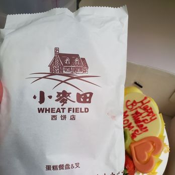 Fancy Wheatfield Bakery - Cake fork&plates&candles - Bakeries Near Me - San Francisco, California