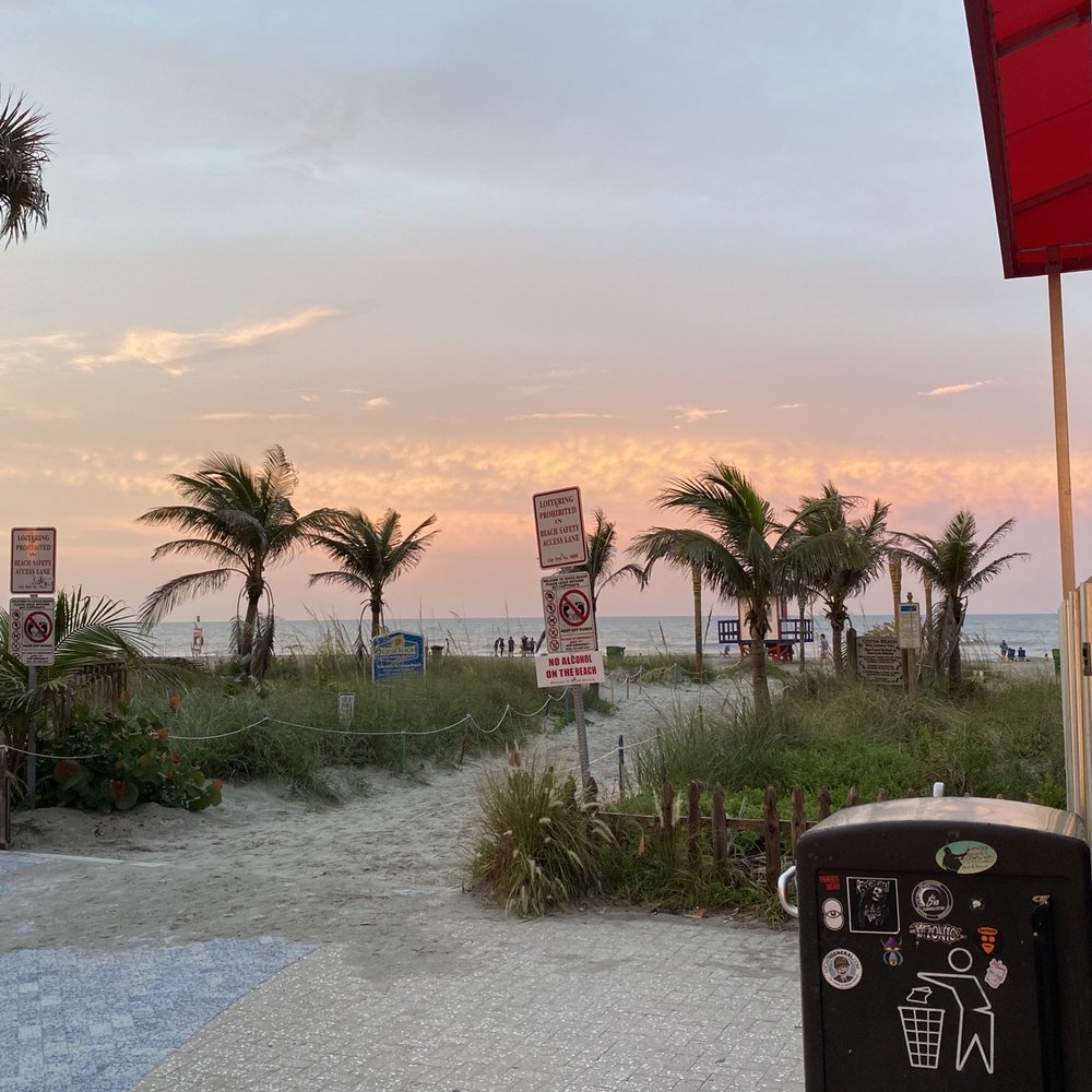 Coconuts On The Beach - Outside waiting area - Bars Near Me - Cocoa Beach, Florida