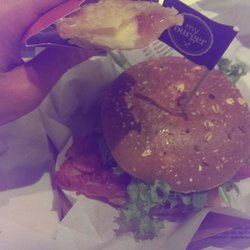 McDonald's - Strawberry pie!  Make your own burger.