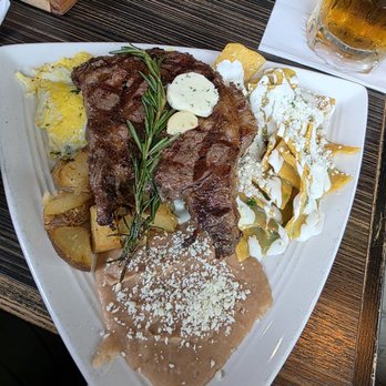 Maclovia - Ribeye chillaquilles . - Mexican Near Me - South Gate, California Maclovia - Ribeye chillaquilles . - Mexican Near Me - South Gate, California