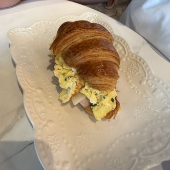 Glimmer Cafe - Ham egg and cheese croissant - Cafes Near Me - Delray Beach, Florida Glimmer Cafe - Ham egg and cheese croissant - Cafes Near Me - Delray Beach, Florida