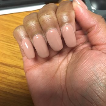 Yi Nails & Spa - Uneven nail lengths (middle finger is shorter than others) - Nail Salons Near Me - Marietta, Georgia