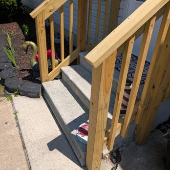 StoneHart Construction - Front steps - Handyman Near Me