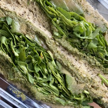 Purely Juiced - Walnut Pesto Sandwich - Vegan Near Me - Hoboken, New Jersey Purely Juiced - Walnut Pesto Sandwich - Vegan Near Me - Hoboken, New Jersey