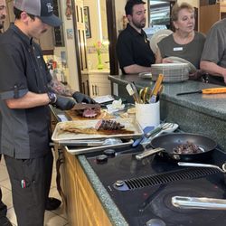 Two Guys Catering - Chef Larry and the Two Guys Crew prepared incredible and unforgettable cuisine at the Surprise Birthday Party I threw.  Thank you so much !