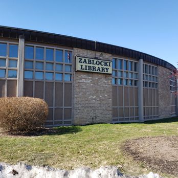 Zablocki Library - Outside South end of library - Libraries Near Me - Milwaukee, Wisconsin