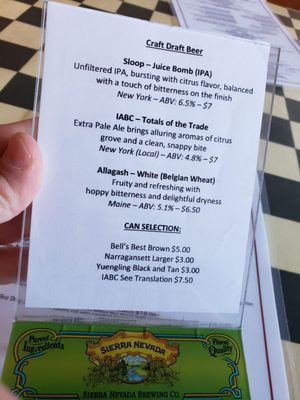 Menu photo 1 Barnstormer Barbeque Fort Montgomery, NY