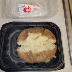Wendy's - Baked potato with sour cream