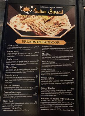 Menu photo 5 Indian Swaad Windsor, ON