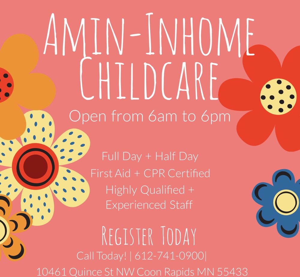 Amin-Inhome Childcare - childcare center in Coon Rapids, MN