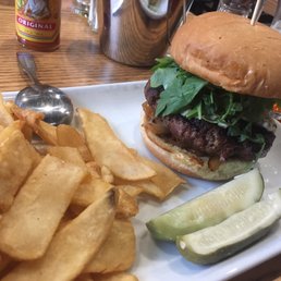 Drunken apple burger