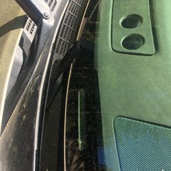 Lupo's Auto Glass n More - Unexplained gaps and no rubber stripping that was present before
