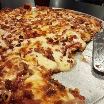 Sal's Pizza Place - Yep that is the regular amount of cheese.....It was GREAT - Pizza Near Me - Huntley, Illinois Sal's Pizza Place - Yep that is the regular amount of cheese.....It was GREAT - Pizza Near Me - Huntley, Illinois