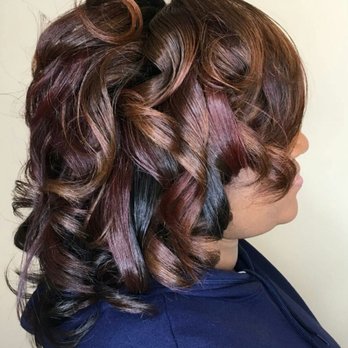 Salon Baptiste - Colorist professionals Client asked for warm and cool chunks of colors in the reds. Color & haircare by Cheryl. - Hair Salons Near Me - Duluth, Georgia Salon Baptiste - Colorist professionals Client asked for warm and cool chunks of colors in the reds. Color & haircare by Cheryl. - Hair Salons Near Me - Duluth, Georgia