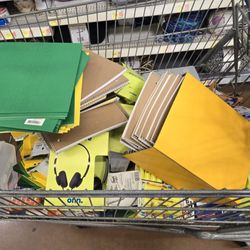 School supply shopping