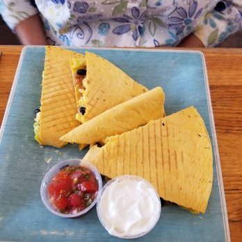 Cafe Strudel - Southwestern wrap with pico and sour cream - New American Near Me - West Columbia, South Carolina