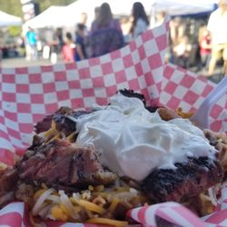 One Night Stand BBQ - This is the Frito Pie.