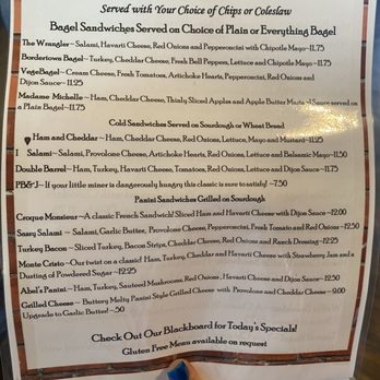 The Roasting House - Lunch menu - Coffee & Tea Near Me - Virginia City, Nevada