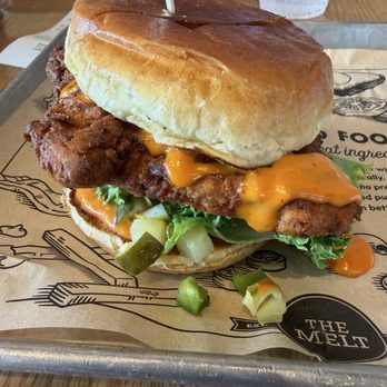The Melt - Spicy Crispy Chicken Sandwich - Sandwiches Near Me - West Hollywood, California The Melt - Spicy Crispy Chicken Sandwich - Sandwiches Near Me - West Hollywood, California