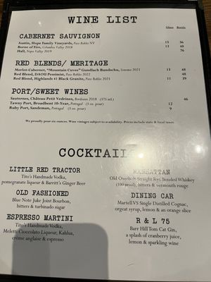 Menu photo 7 Raven and Lily restaurant Collierville, TN