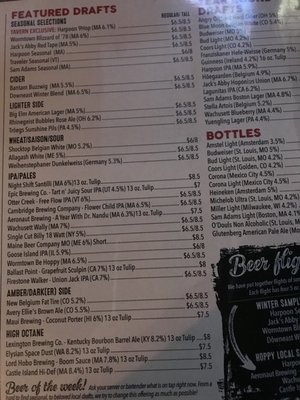 Menu photo 6 Tavern in the Square Lowell, MA