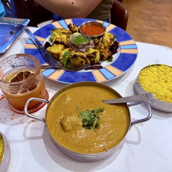 Firangi - Chicken tikka, butter chicken and basmati rice. - Indian Near Me - Escondido, California
