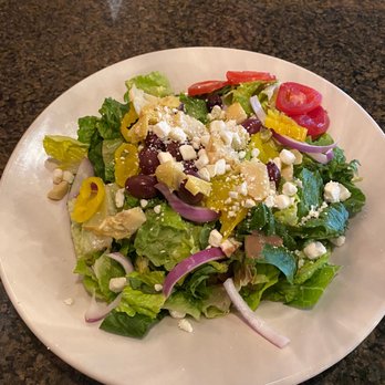 The Copper Pot - Large Greek salad - Pizza Near Me - Clarkesville, Georgia