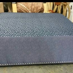 Beautiful custom made oversized Ottoman 55 x 55 I love it! Thanks again! Beautiful custom made oversized Ottoman 55 x 55 I love it! Thanks again!