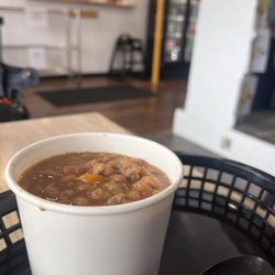 Hungree Bee Sandwiches - Baked beans.  Yum