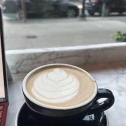 Ginger Date Oatmilk Latte 12 oz w/ espresso Ginger Date Oatmilk Latte 12 oz w/ espresso