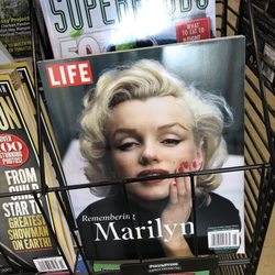 Dollar General - Magazine rack! Love Marilyn Monroe