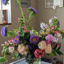 The flowers working their magical cheer!