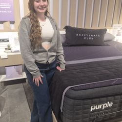 EXCELLENT SERVICE by Sarah. She was helpful, patient, and very knowledgeable. She believes in her mattresses.