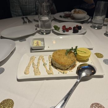 Eddie V's Prime Seafood - Jumbo Lump Crab Cake - Seafood Near Me - El Segundo, California Eddie V's Prime Seafood - Jumbo Lump Crab Cake - Seafood Near Me - El Segundo, California