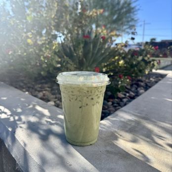 Public Works - Iced Matcha Honey Latte - Coffee & Tea Near Me - Henderson, Nevada Public Works - Iced Matcha Honey Latte - Coffee & Tea Near Me - Henderson, Nevada